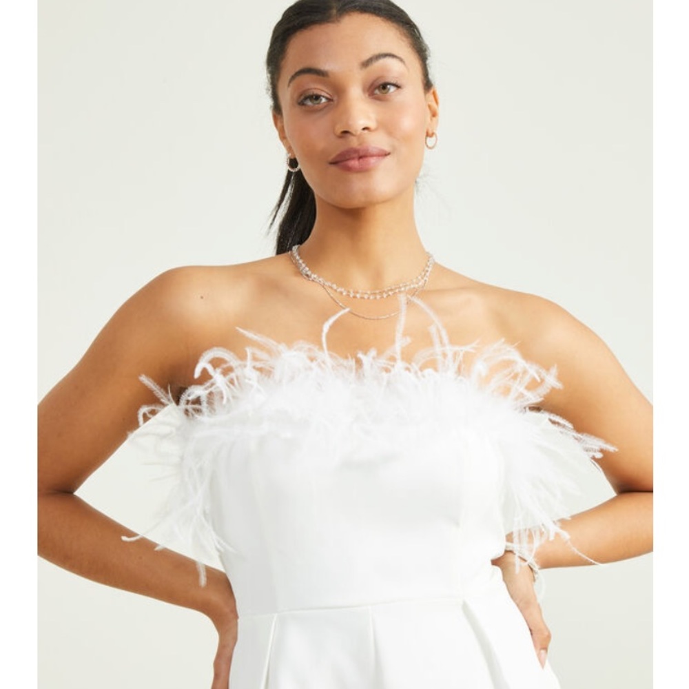 Alter’d State white jumpsuit